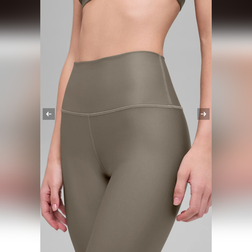 ALO Yoga NEW COLOR🤎 Light Cocoa Airlift Leggings Small - Picture 9 of 11